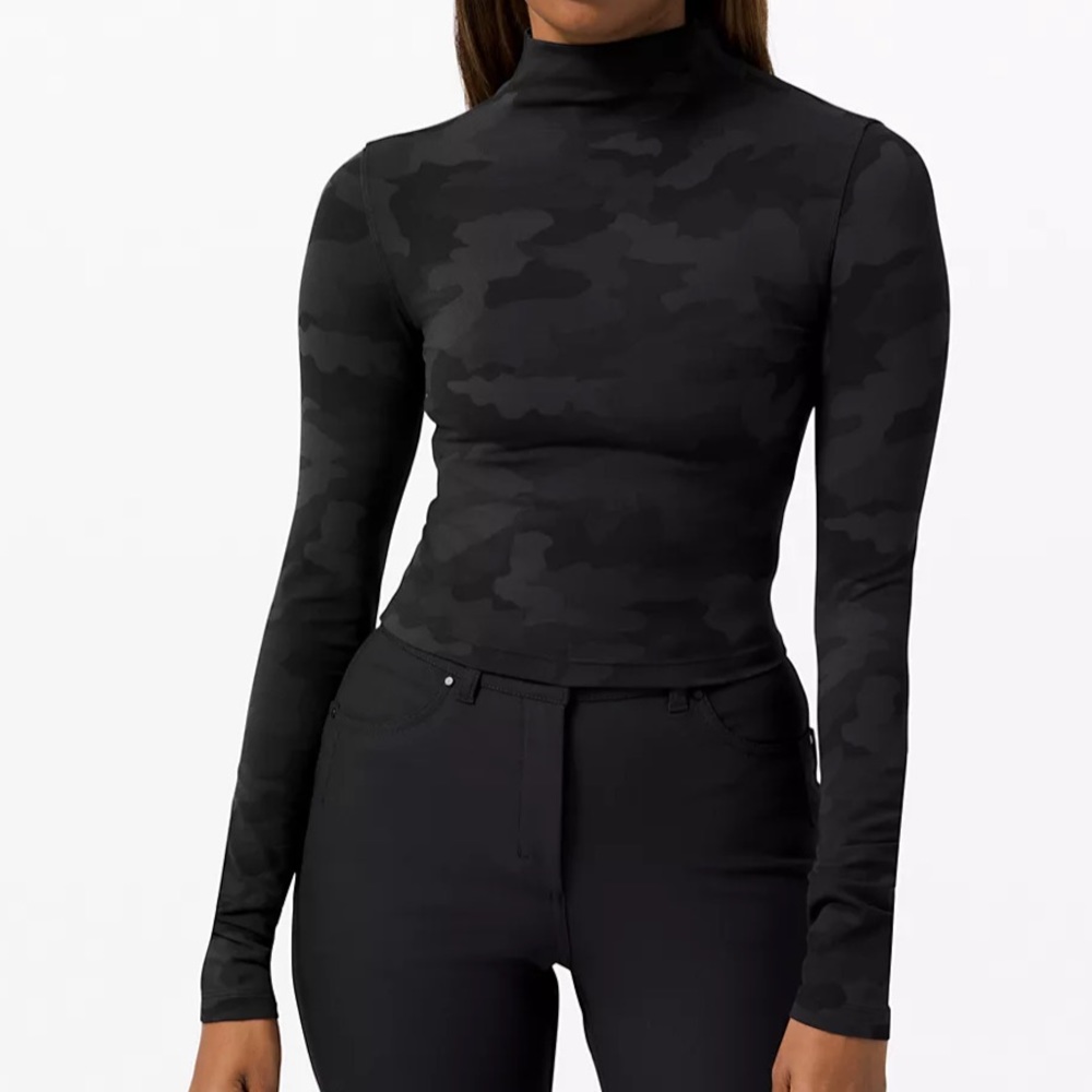 Lululemon all aligned mock neck tee